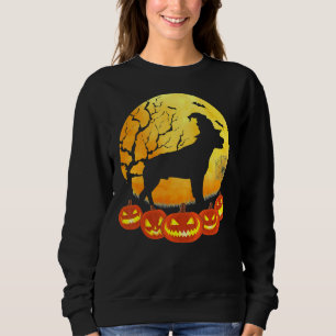 Retro Dog Lovers Rottweiler Halloween Kostüm Sweatshirt