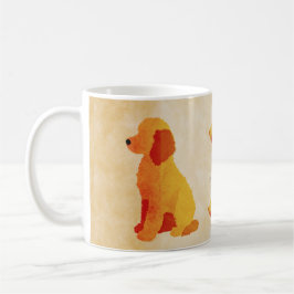 Retro Dog Mug – Cozy Pet Lover Coffee Cup – Custom