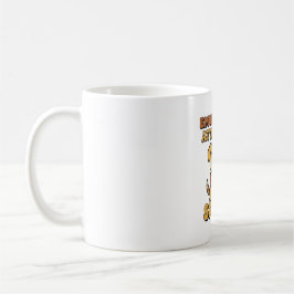 Retro Dog Snack Devotion White Mug Kaffeetasse