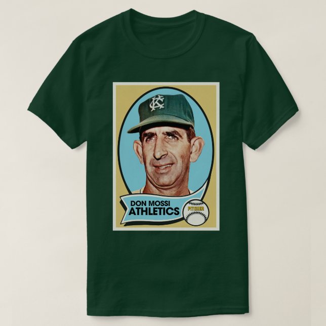 Retro Don Mossi Baseball d T-Shirt (Design vorne)