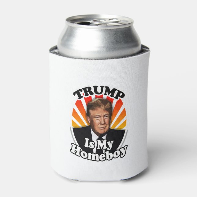Retro Donald Trump ist mein Heimatbote für Präside Dosenkühler (Kanne Vorderseite)