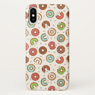 Retro Donut Muster Niedlicher Farbstil Case-Mate iPhone Hülle