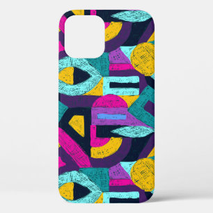 Retro Doodles: geometrische Pop Kunst. Case-Mate iPhone Hülle