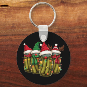 Retro Dosenpfeifen Weihnachtslicht hausgemachte Pi Schlüsselanhänger