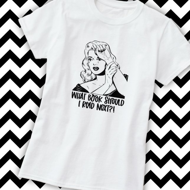 Retro Drama Reading Lover Meme T-Shirt (Von Creator hochgeladen)