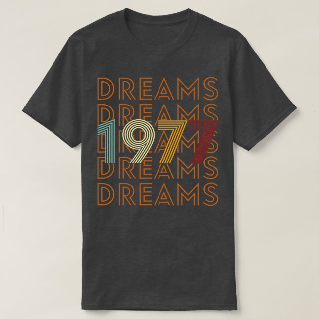 Retro Dreams 1977 T-Shirt (Design vorne)