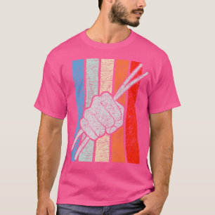 Retro Drums Faust Schlagzeug Drummer Drumsticks Dr T-Shirt