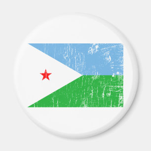 Retro-Dschibuti Magnet
