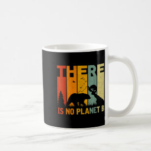 Retro Earth Day Lächeln Reduziere Wiederverwende R Kaffeetasse
