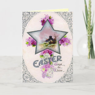 Retro Easter Card Feiertagskarte