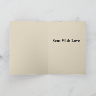 Retro-Eichhörnchen mit Gruß zur Geschenkverpackung Karte