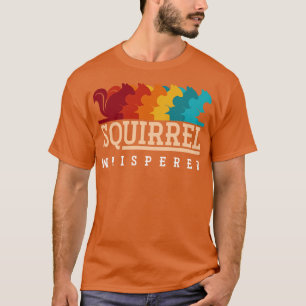 Retro Eichhörnchen Whisperer Tiergeschenkirrel T-Shirt