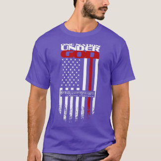 Retro Eine Nation unter der Flagge von Gödusa T-Shirt