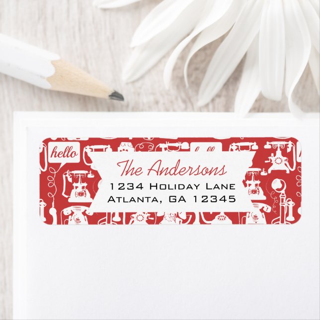 Retro eines beliebigen Farbfernsprechmusters (Insitu)