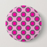Retro eingekreiste Punkte, Fuchsie, grau und rosa