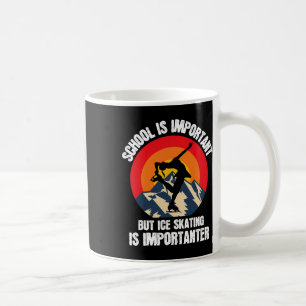 Retro-Eislaufen Wintersport Ski Schlittschuh Vinta Kaffeetasse