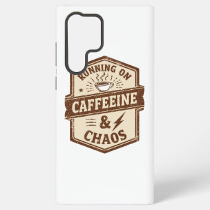 Retro-Eltern- und Kaffeeliebhaber-Humor Samsung Galaxy Hülle