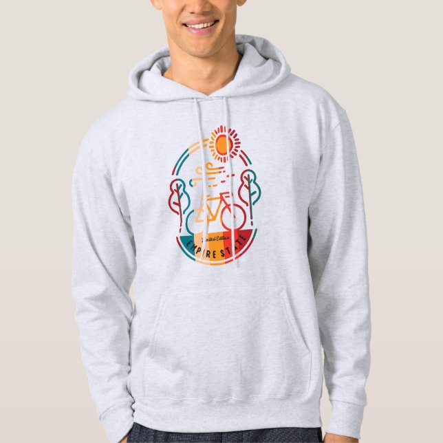 Retro Empire State Trail Hoodie (Vorderseite)