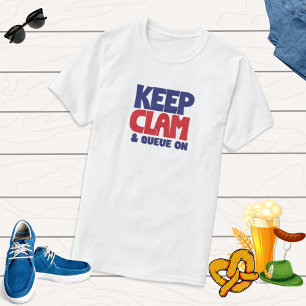Retro England 70er Style Patriotic Travel Souvenir T-Shirt