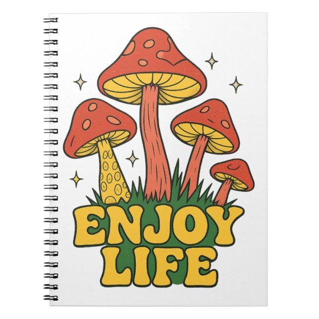 Retro Enjoy Life Journal (Devant)