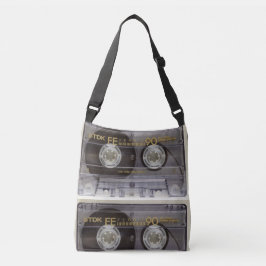 Rétro enregistreur à cassettes et sac de