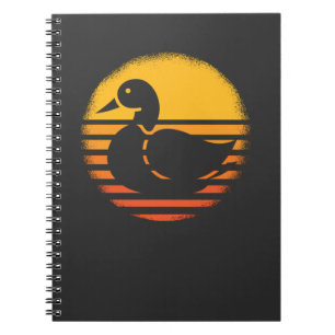 Retro-Ente Tier Notizblock