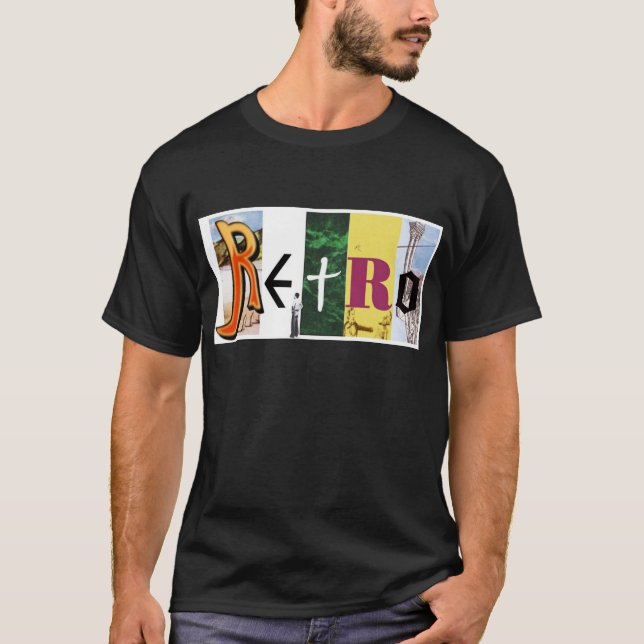 RETRO ENTWÜRFE T-Shirt (Vorderseite)