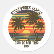 Retro Epic Family Beach Tour Personalisierter Urla