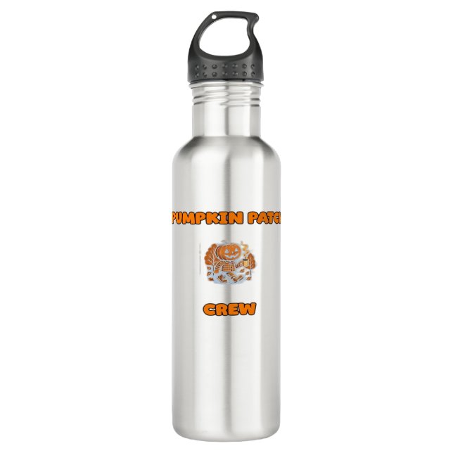 Retro Erntedank Türkei - Fall Harvest Design Ov Edelstahlflasche (Vorderseite)