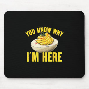 Retro Erntedankfest Abendessen Du weißt warum ich  Mousepad