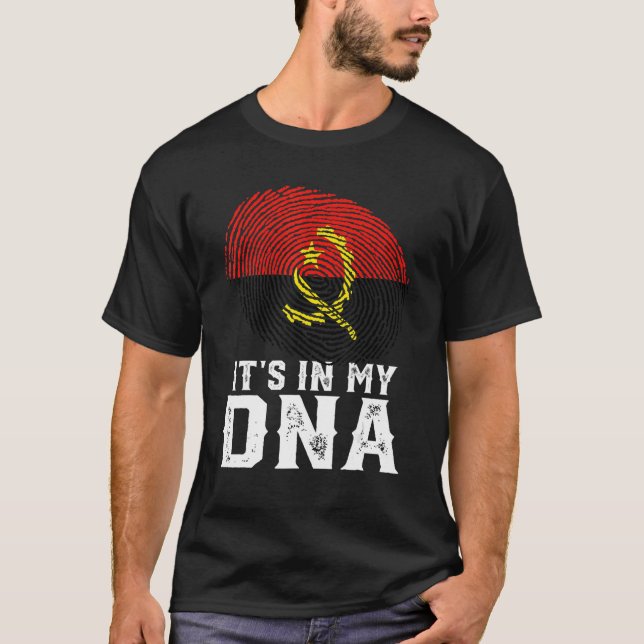 Retro Es befindet sich in meiner DNS Fingerprint A T-Shirt (Vorderseite)