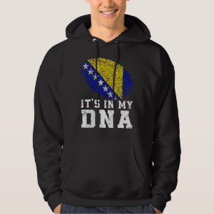 Retro Es ist in meiner DNA Bosnien und Herzegowina Hoodie