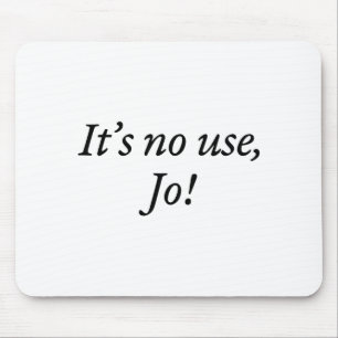 Retro Es Nützt Nicht Jo Lustiger Spruch Zitat Desi Mousepad