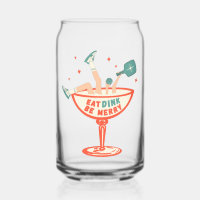 Retro essen, trinken und Meren Pickleball Weihnach