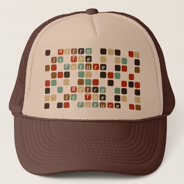 rétro est le futur casquette (Devant)