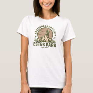 Retro Estes Park Wandern T-Shirt