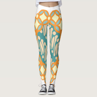 Retro Ethnic Classic Java Vintag Leggings