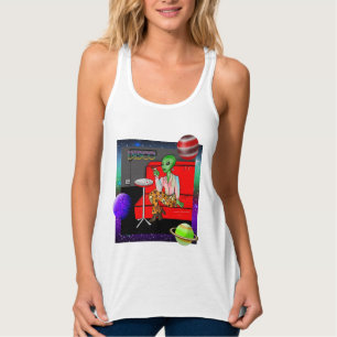 Retro Extraterrestrial in der Disco Lounge aus den Tank Top