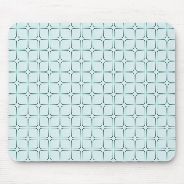 Retro Fab Mousepad, Aquamarin Mousepad (Vorne)