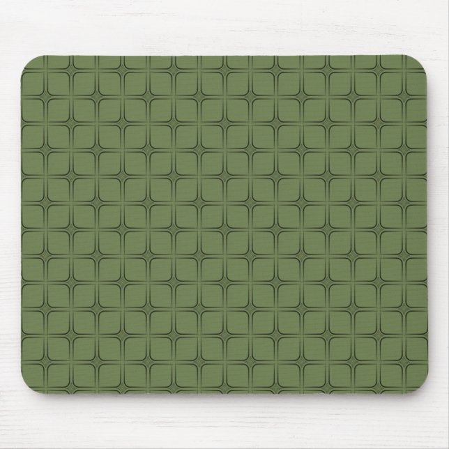 Retro Fabulous Mousepad, Clover Green Mousepad (Vorne)
