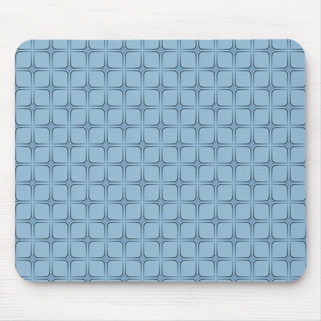 Retro Fabulous Mousepad, hellblau Mousepad (Vorne)