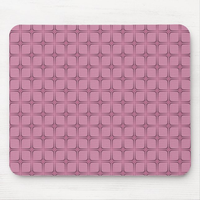 Retro Fabulous Mousepad, Mauve Mousepad (Vorne)