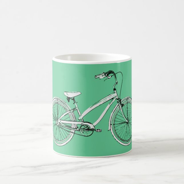 Retro-Fahrrad Kaffeetasse (Mittel)