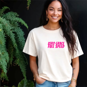 Retro-Fahrrad Mädchen Ironie rosa Tri-Blend Shirt