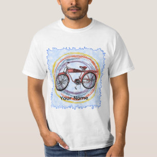 Retro-Fahrrad T-Shirt
