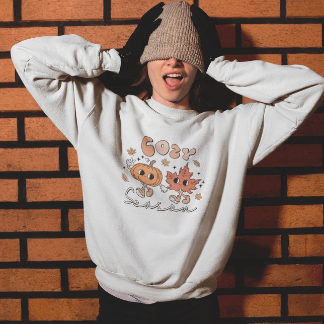 Retro Fall Cosy Saison Sweatshirt (Retro Fall Cozy Season Sweatshirt)