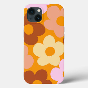Retro Fall Daisies #3 #floral #retro #decor #art Case-Mate iPhone Hülle