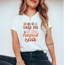 Retro Fall Lover Quote Pumppatch Patch T-Shirt