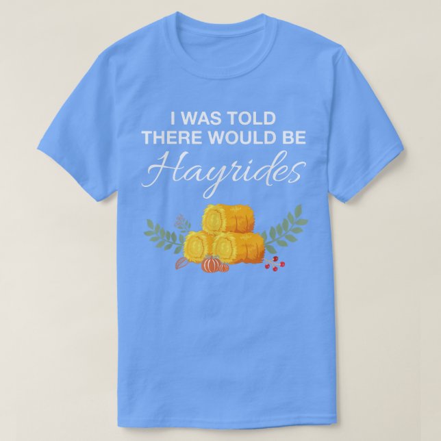 Retro Fall Saison Hayrides Vintag Herbstdankgi T-Shirt (Design vorne)