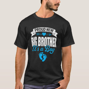 Retro Familie stolz neuen großen Bruder Es ist ein T-Shirt